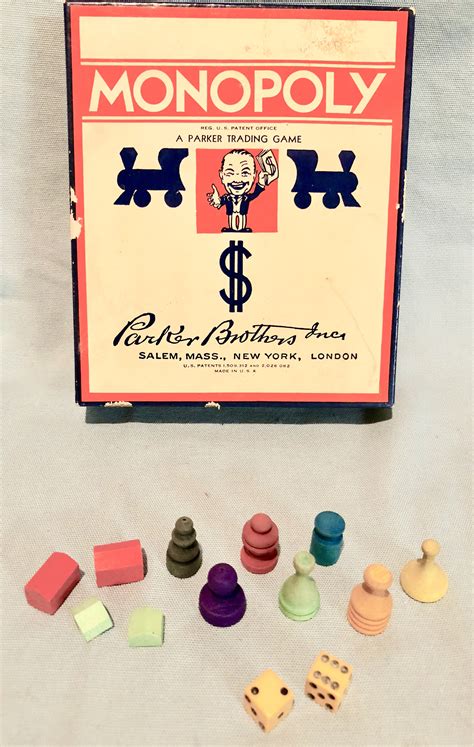 1935 monopoly game worth.